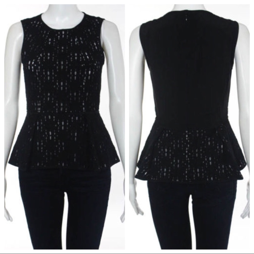 Tibi Peplum Top, seen on Olivia Palermo